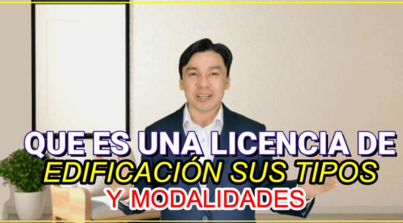 Licencia de Edificación