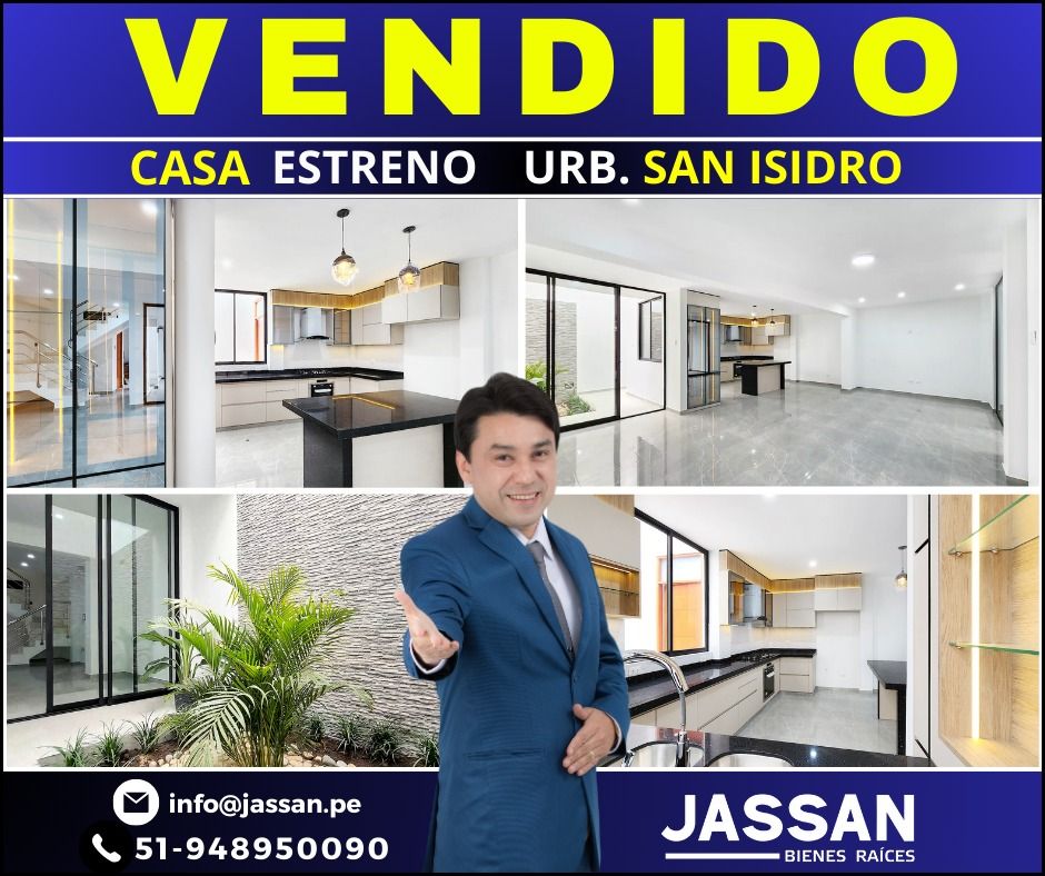 Casa estreno vendida en San Isidro Trujillo | JASSAN