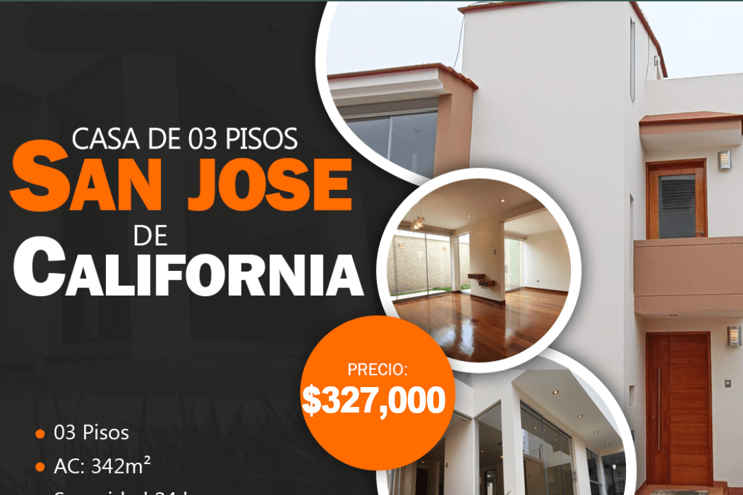 Casa de lujo vendida en San José de California Trujillo por JASSAN Bienes Raíces en menos de 90 días