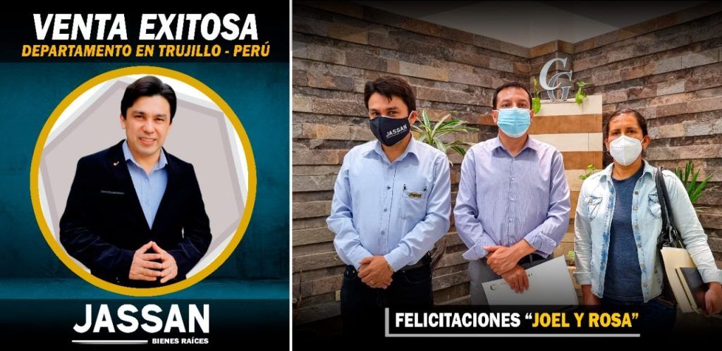 Departamento vendido Urb Trupal Trujillo en 1 mes | JASSAN